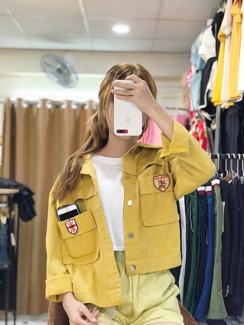 ÁO KHOÁT KAKI CHẤT LỪ CM128