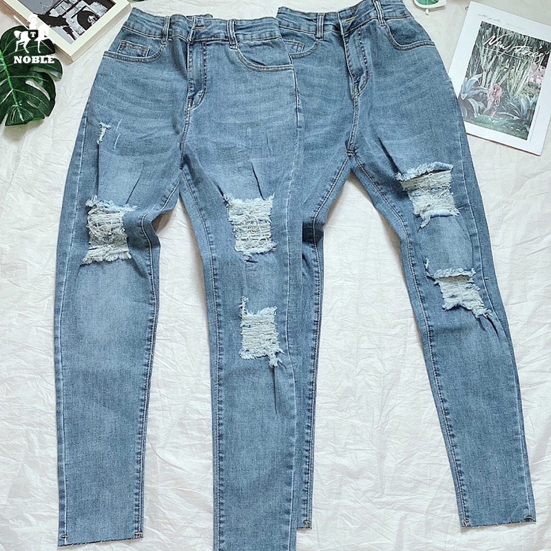 Quần jean nữ nâng mông body thời trang Noble cao cấp NB87