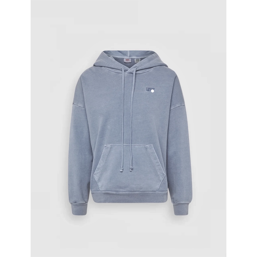 Hoodie Levi's trơn thêu logo unisex cho cả nam và nữ, hàng chính hãng.