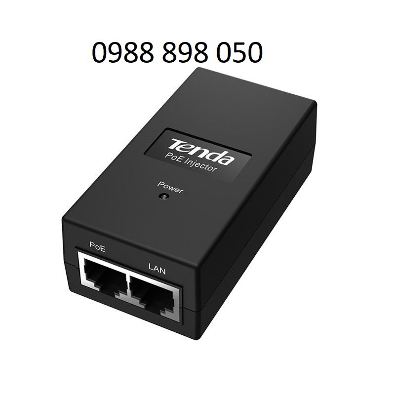 NGUỒN POE TENDA 48V 0.5A MAX 24W Tiêu chuẩn IEEE 802.3af