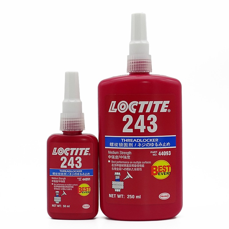 Keo Khóa Ren 243 LOCTITE 50ml Cố định bu lông-ốc vít, chống chờn, chống rơi tuột | Sử dụng cho Kính Mắt, Đồng Hồ v.v...