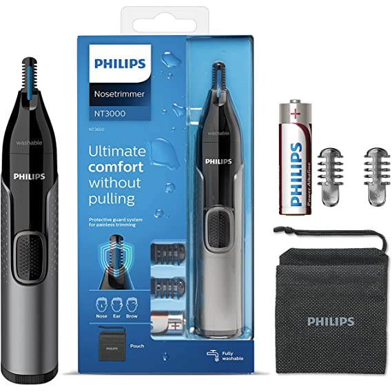 Máy Tỉa Lông Mũi Philips NT1650 - NT1605 - NT3650 - Hàng Chính Hãng - Bảo hành 2 năm