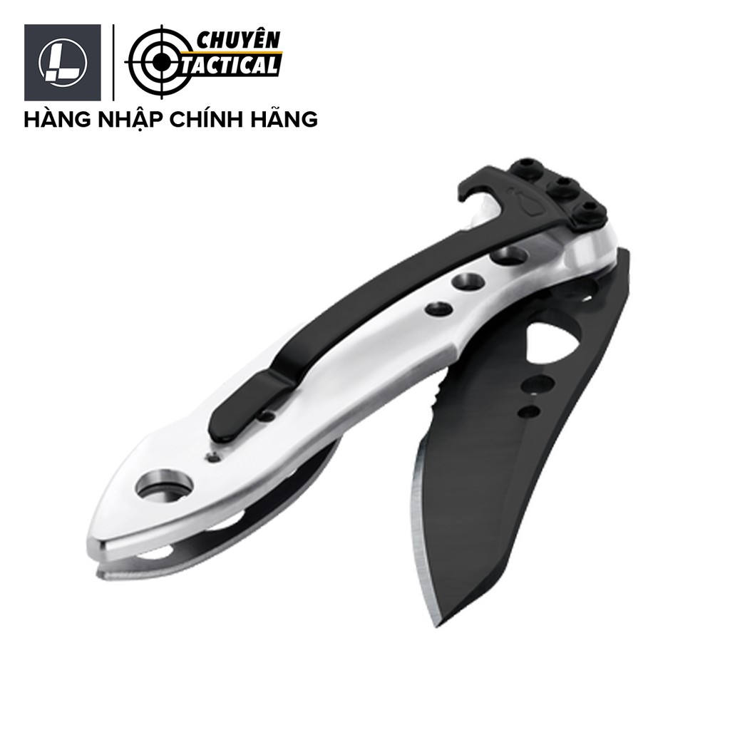 Dụng cụ đa năng Leatherman Skeletool KBX Black/Silver - Phân phối chính hãng - Bảo hành 25 năm