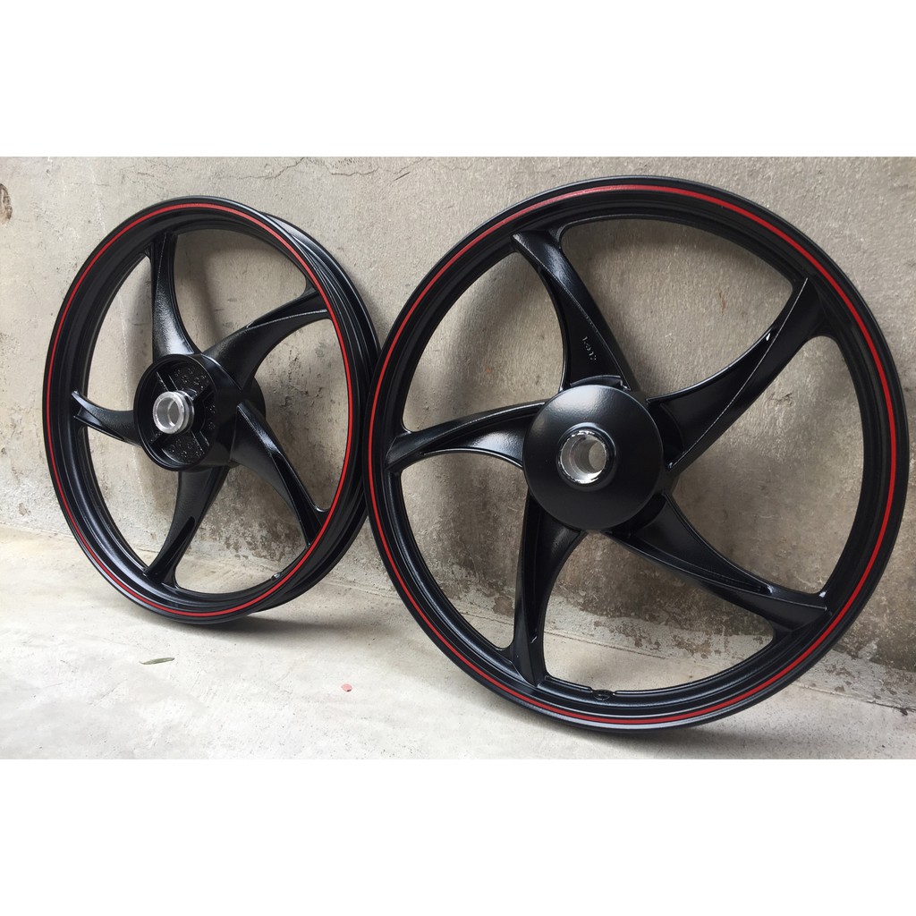 Mâm xe wave drem 5 sao biển lắp phanh đùm trước và sau