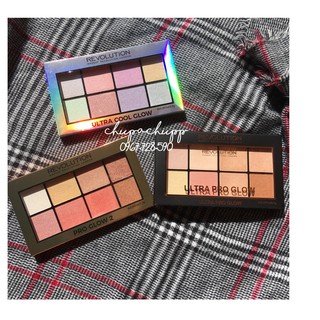 Bảng highlighter Pro Glow Makeup Revolution (kèm clip)