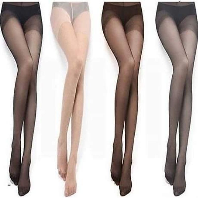 Tất da chân 2 màu dẻo giai hơn người yêu cũ