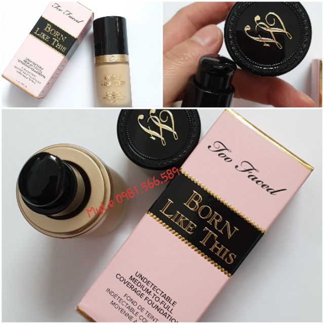 [NEW 2019] Kem nền Too faced Born Like This foundation 30ml