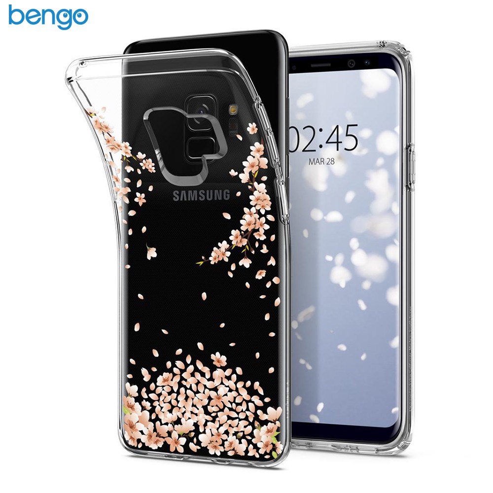 Ốp lưng Samsung Galaxy S9 SPIGEN Liquid Crystal Blossom