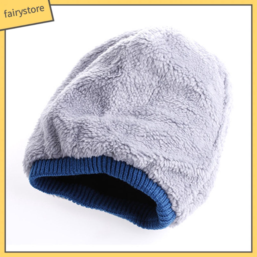 Mũ Trùm Đầu Phối Lông Thú Phong Cách Hip-Hop Cho Nam