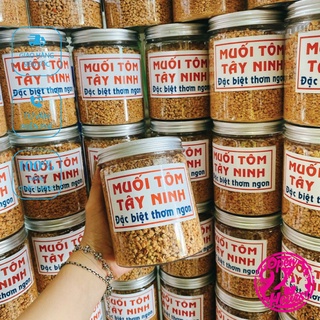 Muối tôm Tây Ninh loại Cao Cấp đặc sản hũ 500 gram