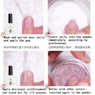 Sét bột nhúng hiệu Bin gồm bộ 3 và 3 hũ bột