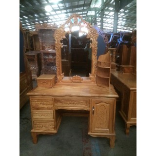 Bàn trang điểm gỗ Gõ Đỏ