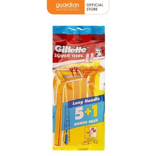 Gói 6 Cây Dao Cạo Gillette Super thumbnail
