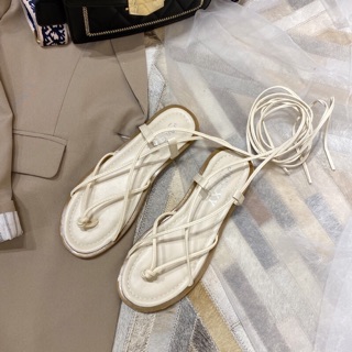 [ODER] Sandal quai chéo buộc dây (có ảnh thật)