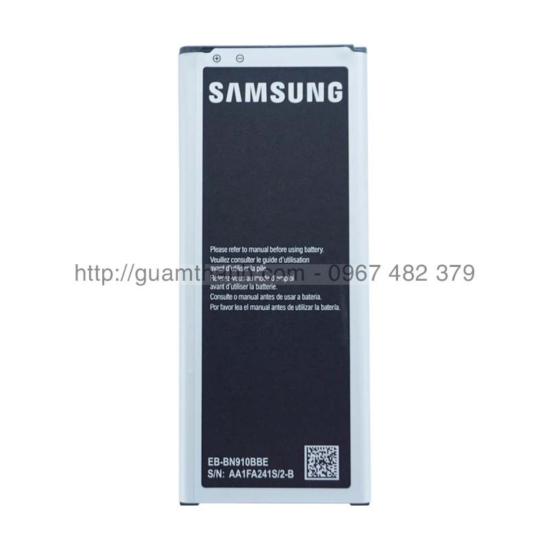 Pin Samsung Galaxy Note 4 (N910) 1 Sim 3220mAh - hàng Zin