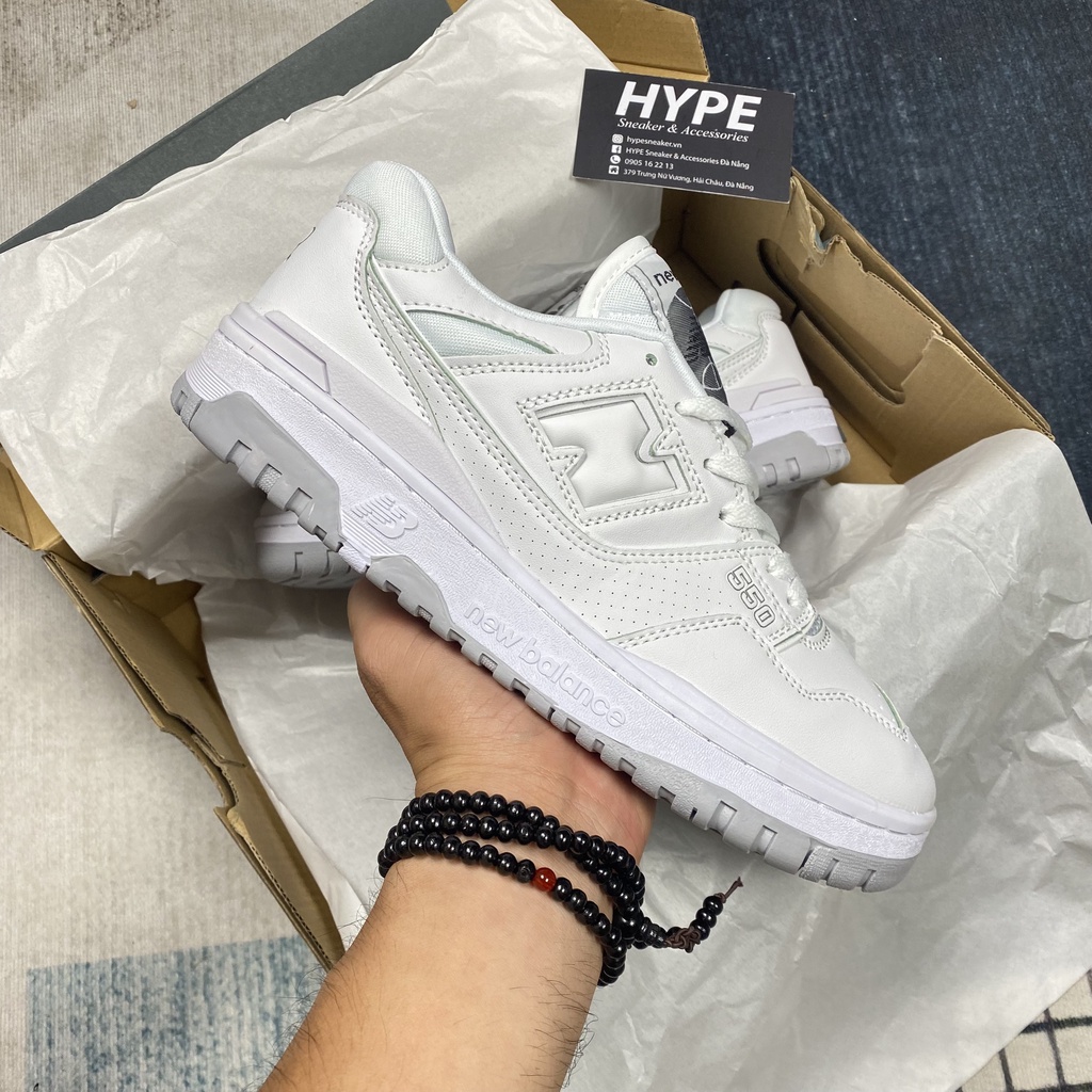 Giày New Balance 550 White - NB 550 Trắng- Phiên bản high quality | Hype Sneaker