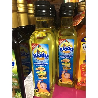Dầu Cá Hồi Kiddy, Dầu Ăn Cho Bé Dầu Dinh Dưỡng Cá Hồi 250g