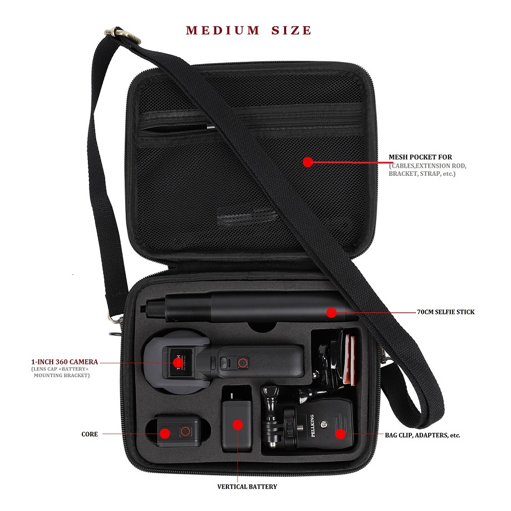 Túi Đựng Máy Tính Bảng insta360 ONE RS 1-INCH 360 Kích Thước 1inch Leica insta360