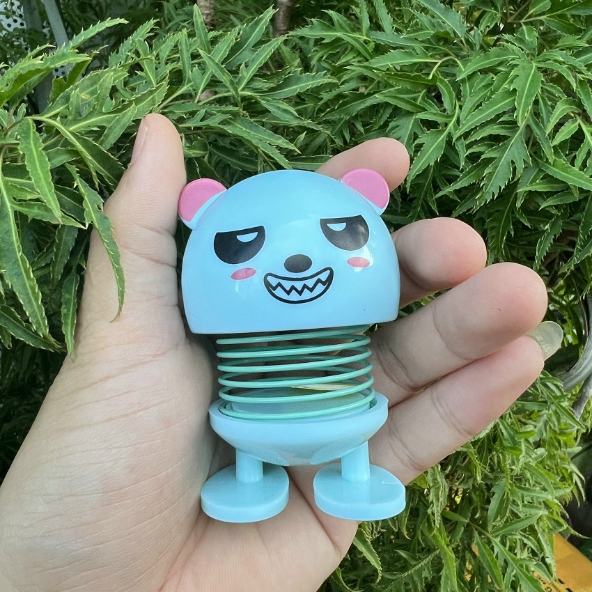 Thú nhún lò xo dễ thương - Con Dễ Thương EMOJI Lò Xo - thú nhúng lò xo - Phụ kiện ATI