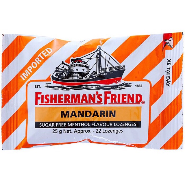 Kẹo Cay Con Tàu Fisherman’s Firend