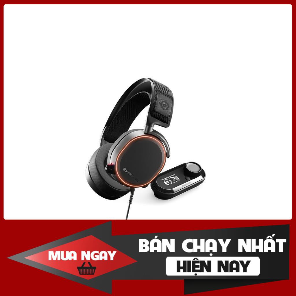 Tai nghe gaming có dây Steelseries Arctis Pro RGB + Game DAC 7.1 (Black) 61453 (Tặng gối Steelseries)