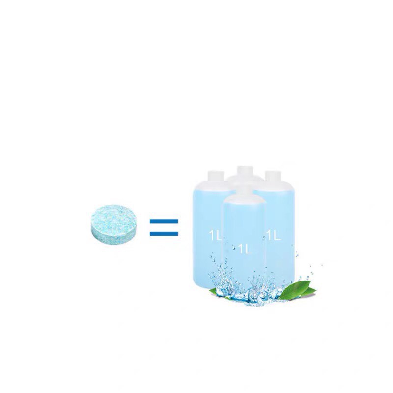 Combo 2 Viên Sủi Rửa Kính Xe Hơi Ô Tô - Hàng loại 1- Rửa siêu sạch- Siêu nhanh