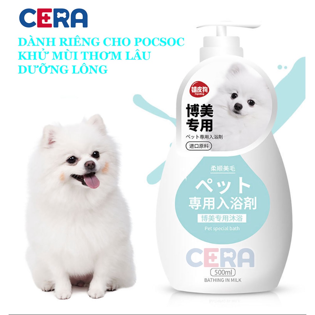 Sữa Tắm Nước Hoa Cao Cấp Cho Chó Pocsoc 500ml