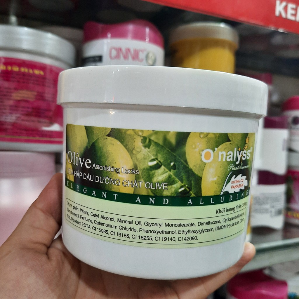 Kem Hấp Dầu O'nalyss Dưỡng Chất Olive 500g | BigBuy360 - bigbuy360.vn