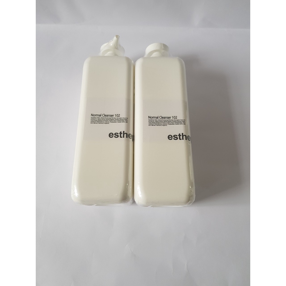 Sữa rửa mặt Esthemax 102 1000ml cho Spa se khít lỗ chân lông chính hãng Esthepro Hàn Quốc