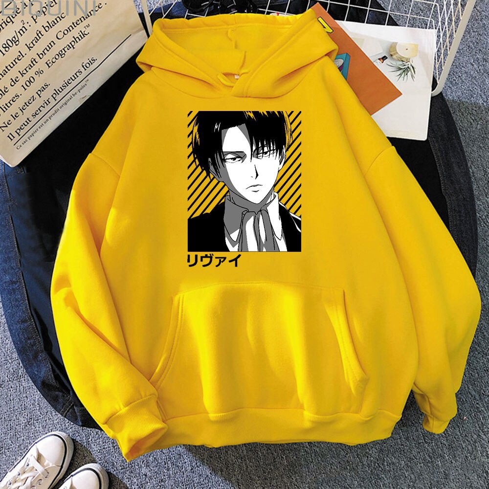 🔥HOT HOT🔥 BST ÁO Hoodie Dáng Rộng In Hình Anime Attack On Titan Thời Trang Cho Nam | BigBuy360 - bigbuy360.vn