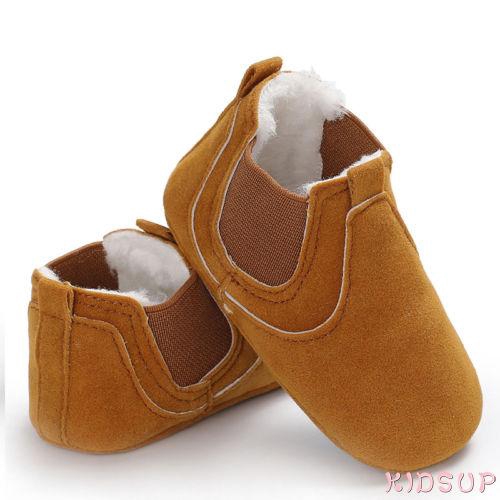 Giày Da Mềm Đế Mềm Cho Bé Tập Đi