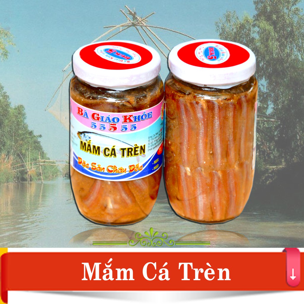 Mắm cá trèn - Bà Giáo Khỏe 55555 - hủ 220gr