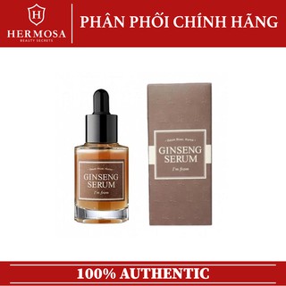 Tinh Chất Nhân Sâm Chống Lão Hoá & Tăng Độ Đàn Hồi Cho Da I'm From Ginseng Serum