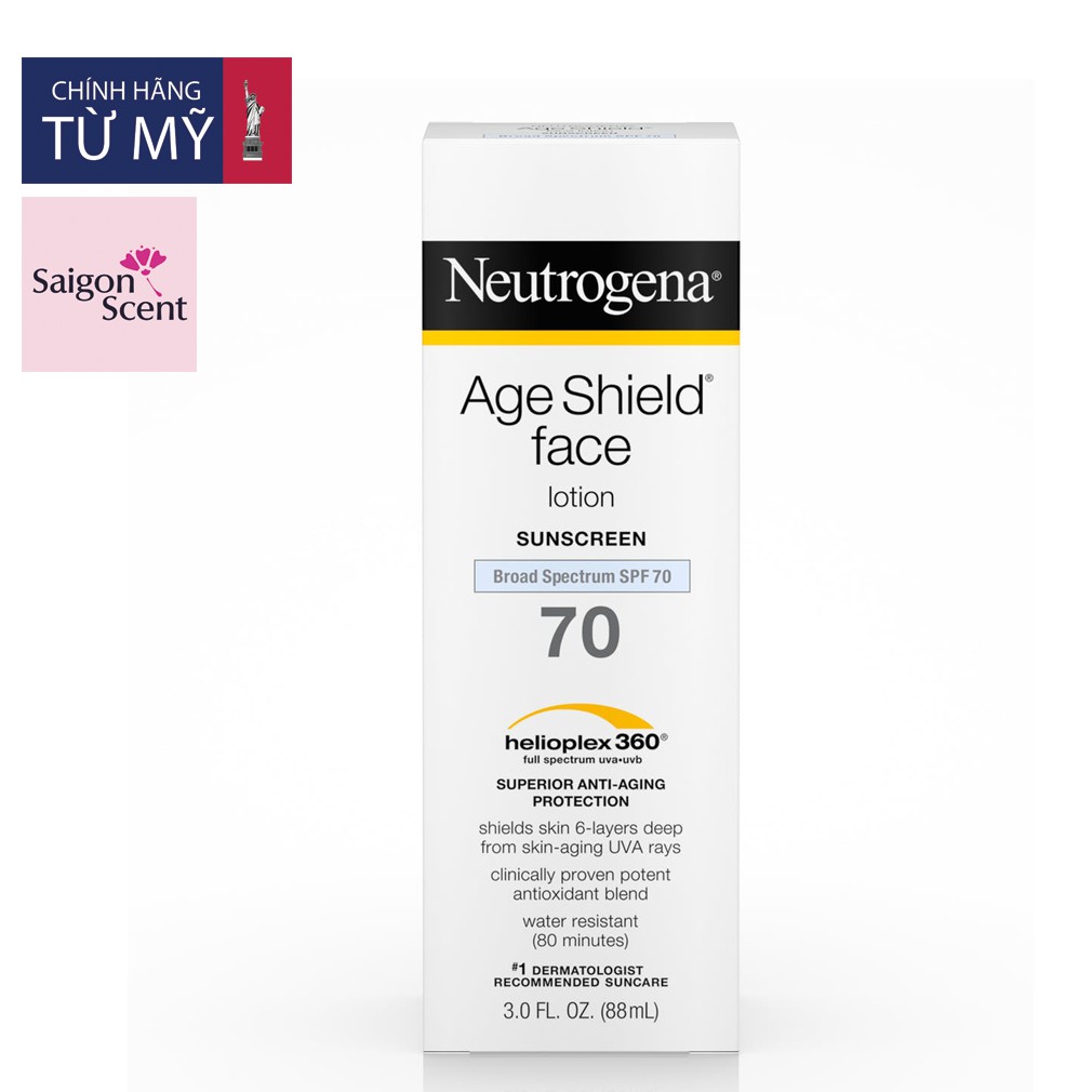 Kem chống nắng Neutrogena Age Shield Face Lotion SPF 70 ( 88mL ) | BigBuy360 - bigbuy360.vn