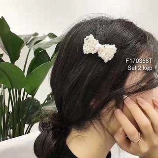 sét 2 kẹp tóc hàn quốc hót hít
