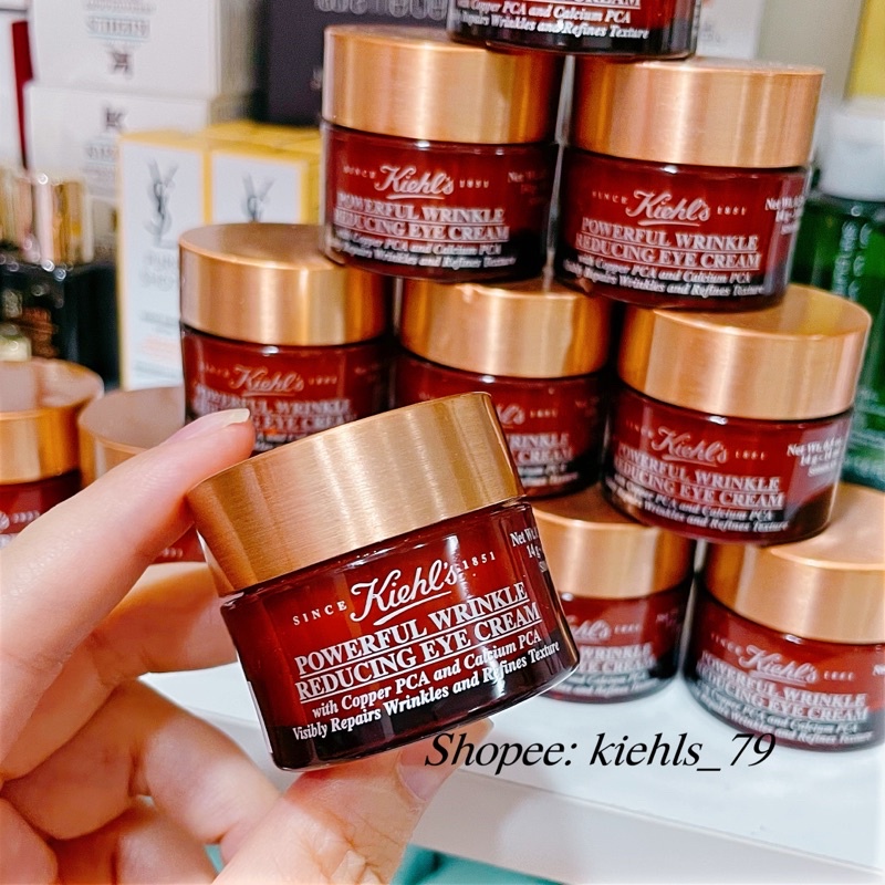 [Bill Mỹ] Kem dưỡng giảm và chống nhăn mắt Kiehl’s Powerful Wrinkle Reducing Eye Cream