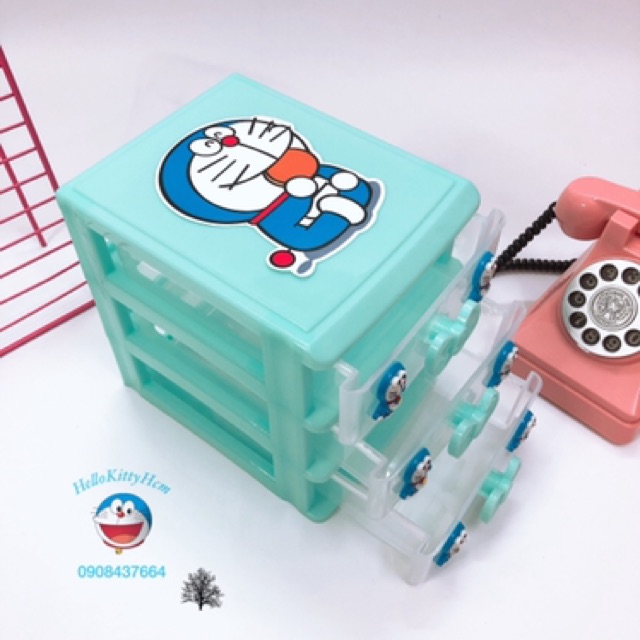 Tủ nhựa mini Doreamon