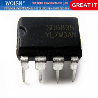 Bộ 10 linh kiện điện tử ic sd6835 dip-8