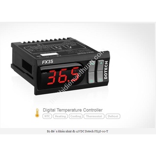 Bộ điều khiển nhiệt độ 12vdc dotech fx3s-00-t