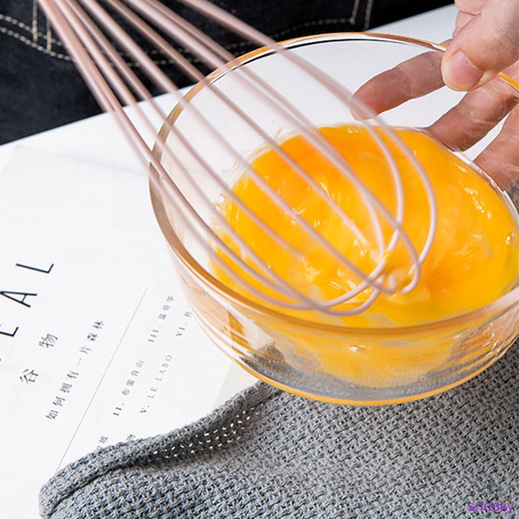 Dụng Cụ Đánh Trứng Bằng Silicone Tiện Dụng Cho Nhà Bếp