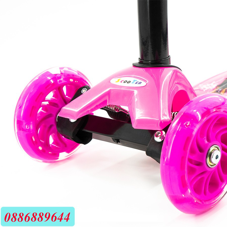 Xe Scooter Công Chúa Elsa Cho Bé Từ 2 Tuổi Trở Lên 038PY [Shop Ưu Đãi]