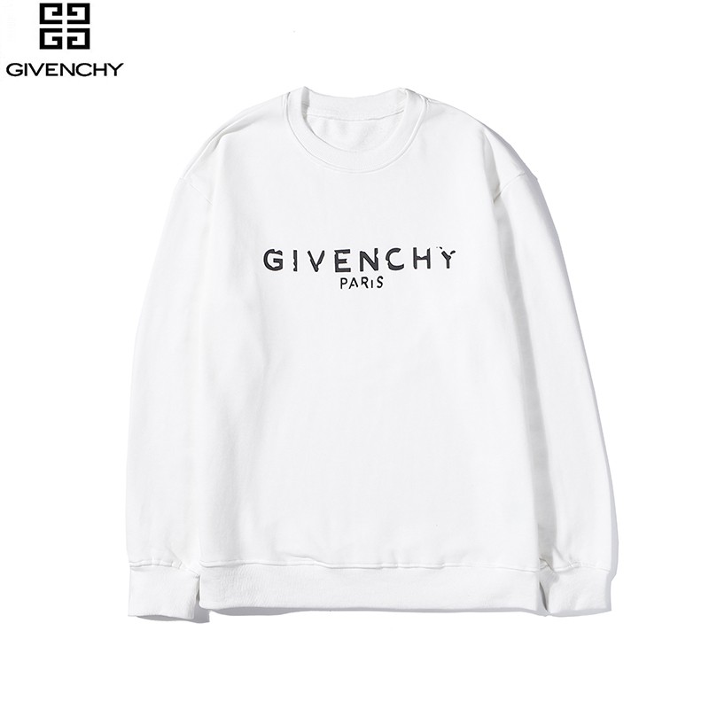 Áo Sweater Tay Dài In Hình Givenchy Thời Trang Cho Các Cặp Đôi