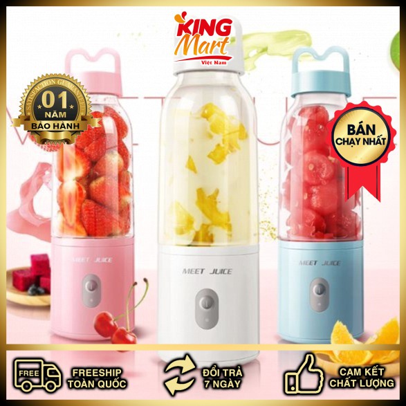 Máy xay sinh tố cầm tay Meet Juice 500ml - mayxaymeet