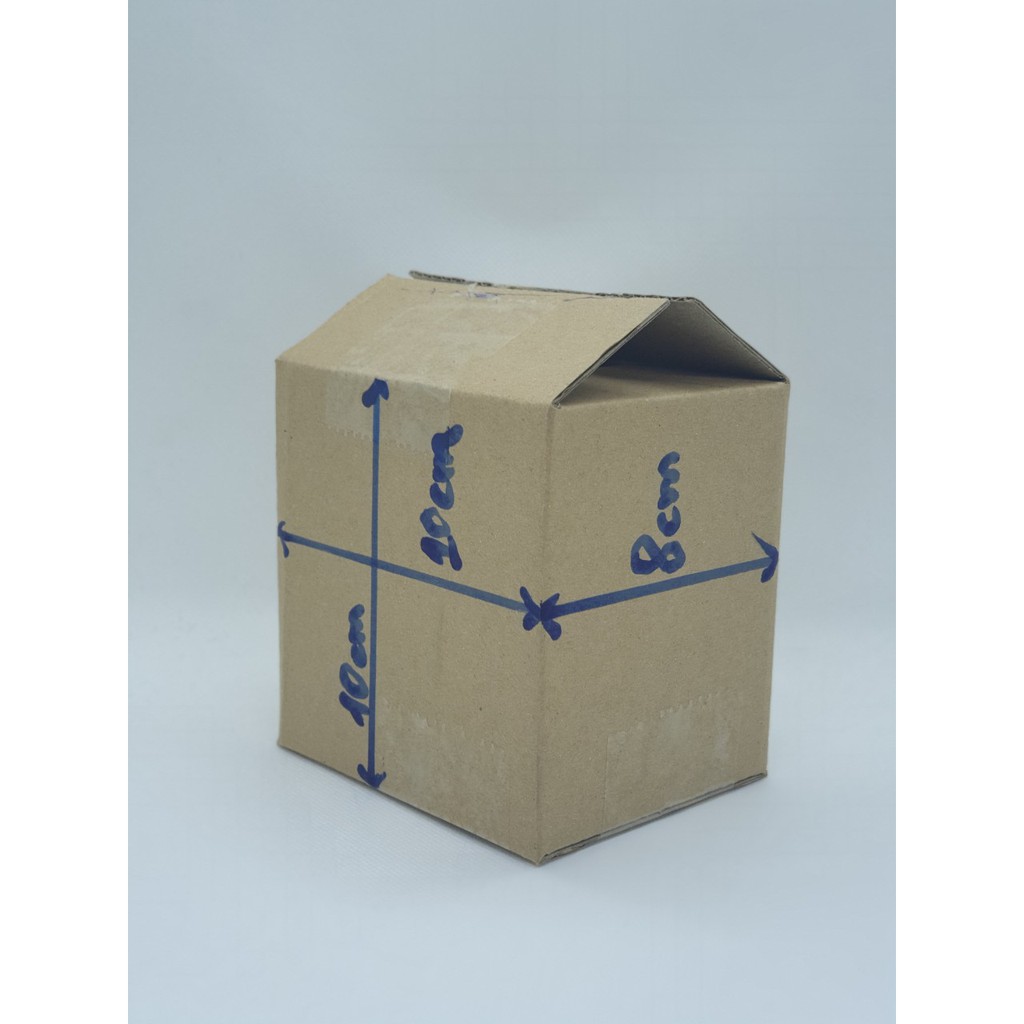 Hộp carton đóng hàng 10x10x8cm chỉ từ 850đ/h