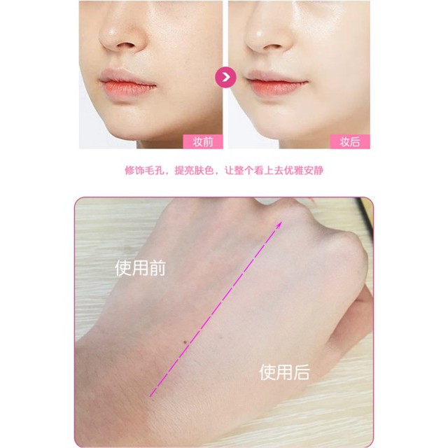 (1+1) Full Set Phấn Nước Nền A'ERVEAL Màu Vàng Double Lasting CC Tặng Kèm Lõi Thay Dễ Thương