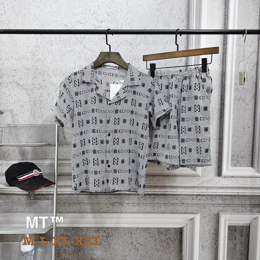 Bộ Đồ Pijama Lụa Cộc Tay Phù Hợp Cả Nam Và Nữ, Bộ Đồ Ngủ Cộc Tay Chất Lụa Cao Cấp