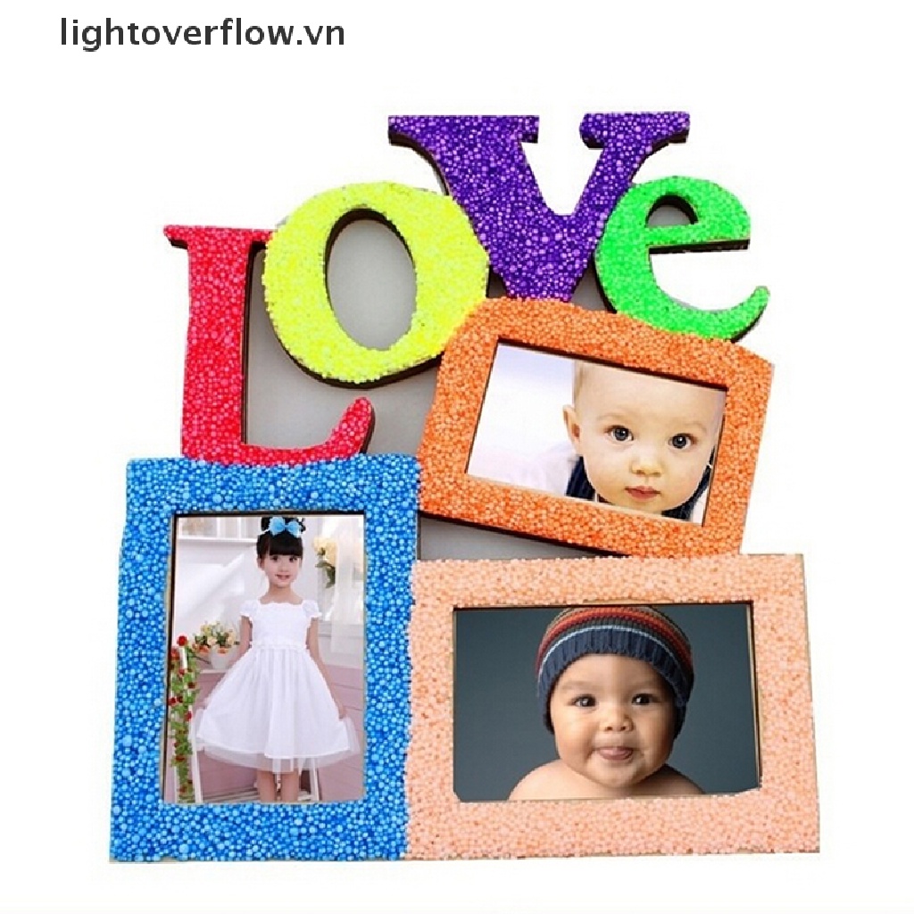 Khung Ảnh Rỗng Hình Trái Tim Trang Trí Nhà Cửa DIY