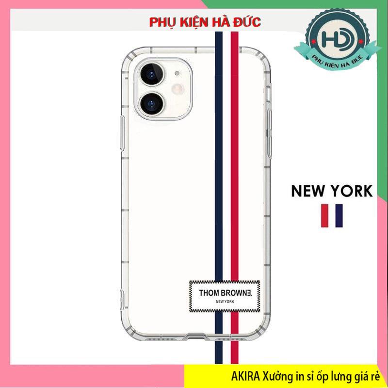 Ốp lưng Thom D06 lệch dẻo trong mềm chống sốc dày 2.0mm cho dòng máy ip Akira case