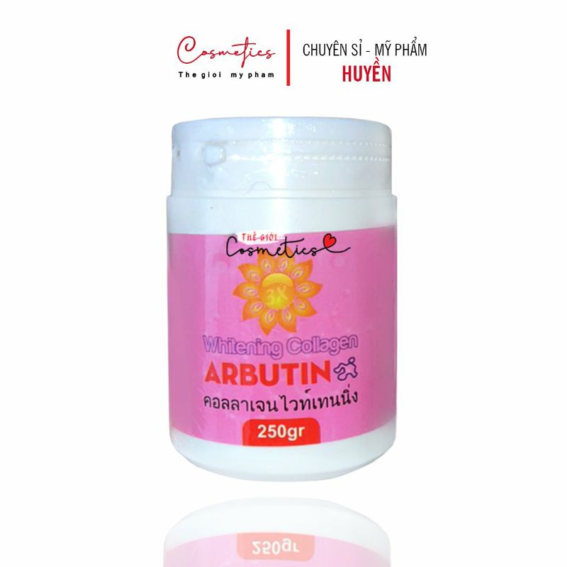 Lẻ 1 hủ Kem kích trắng Abutine 3c3 hồng 200g
