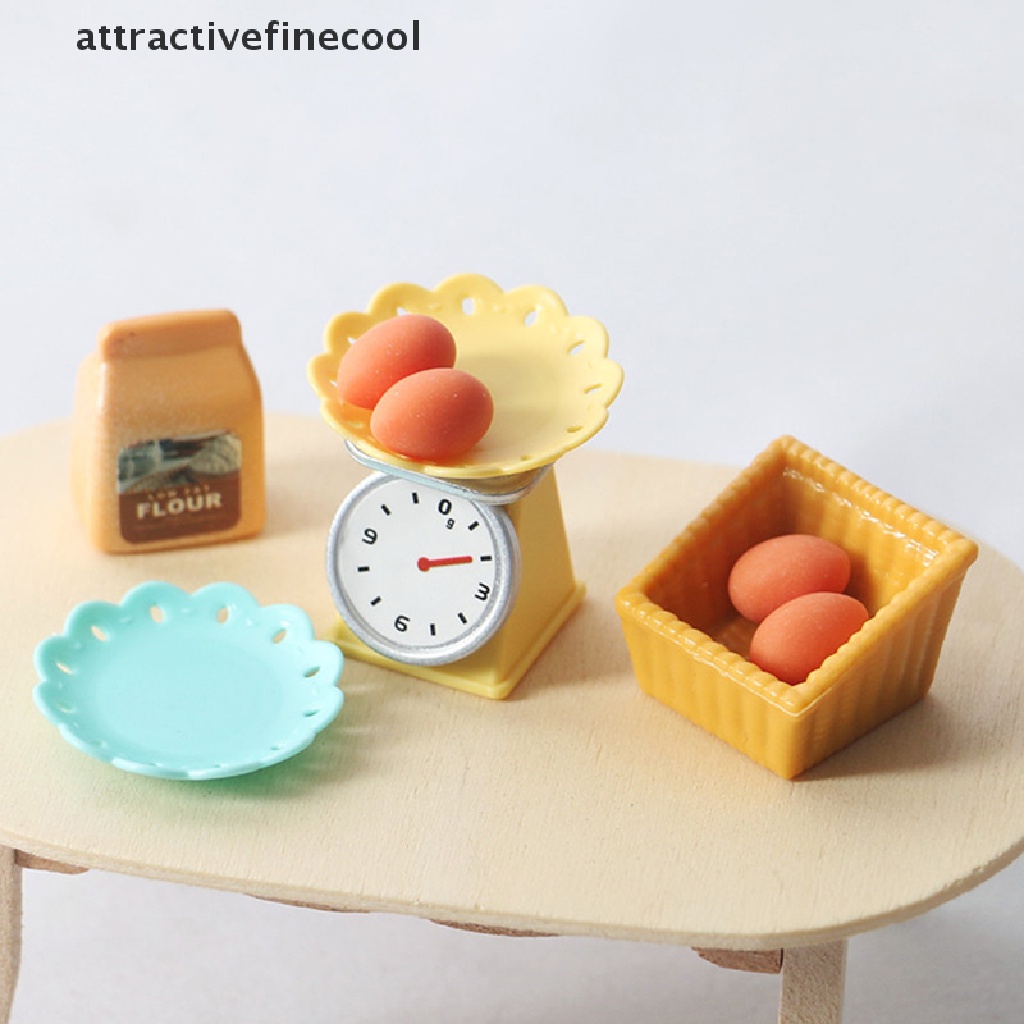 Set 9 Quả Trứng Mô Hình Mini Tỉ Lệ 1 / 12 Dùng Để Trang Trí Nhà Búp Bê